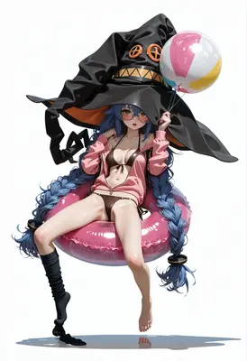 Witchy Summer Pool Party Fun