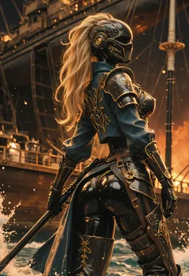 Armored Valkyrie of the High Seas
