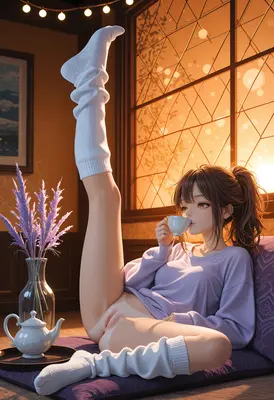 Cozy Morning Tea and Relaxation