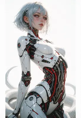 Cyborg Serpentine Android Hybrid