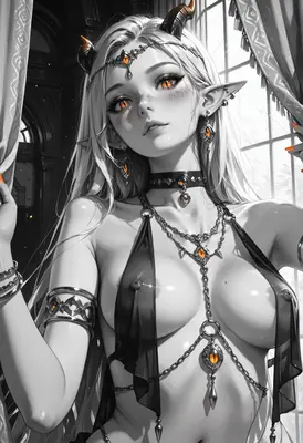 Gilded Demoness in Sunlight