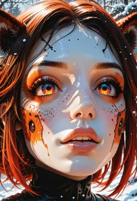 Gaze of the Cybernetic Fox Girl