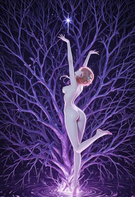 Starlight Dancer in the Violet Grove