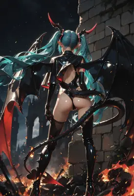 Fiery Demon Queen in Ruined Realm