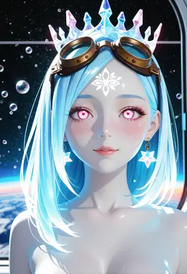 Celestial Princess in Deep Space