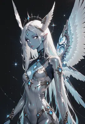Celestial Angel of the Starry Void
