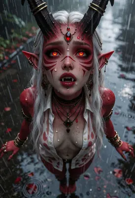 Rainy Day With A Demon Queen