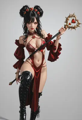 Enchantress of the Crimson Heart