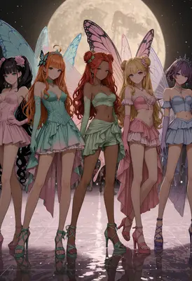 Enchanted Fairy Gala Under Moonlight