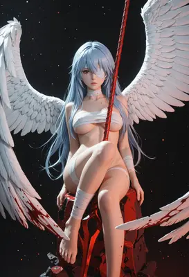 Winged Angel of the Bloodied Spear