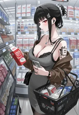 Late Night Grocery Shopping Trip