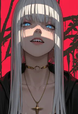 Gaze of the Moonlit Vampire