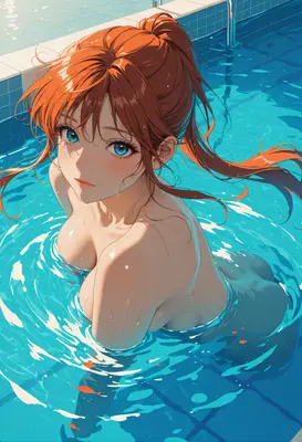 Serene Summer Swim