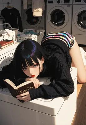 Reading on the Laundry Machines