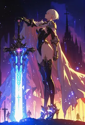 Knight of the Eternal Starlit Blade