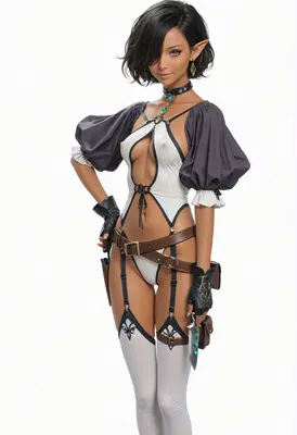 Dark Elf Rogue Adventurer