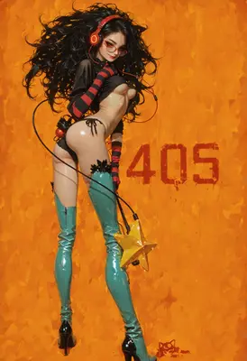 Cyber Punk Star Girl 405