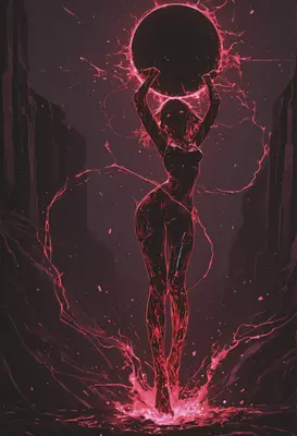 Eclipse Goddess of Dark Energy