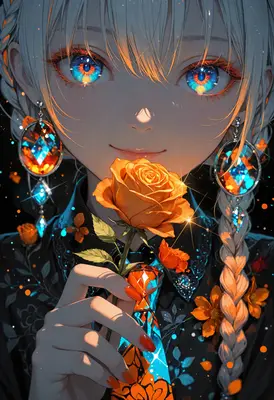 Gaze of the Radiant Crystal Rose