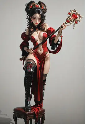 Enchanting Queen of Hearts Sorceress