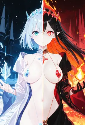 Dual Essence of Frost and Flame