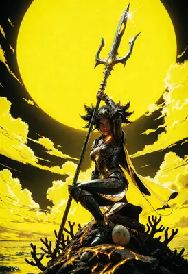 Warrior Queen of the Golden Moon