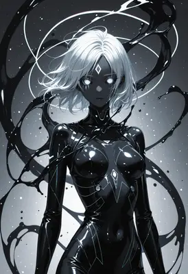 Ethereal Being of Shadow and Light