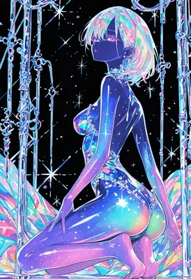 Iridescent Crystalline Starlight Maiden