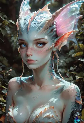 Ethereal Siren of the Forest