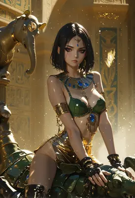 Golden Guardian of the Ancient Temple