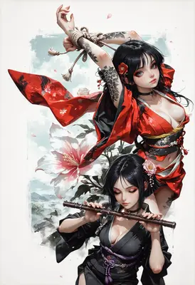 Duality of the Floral Flute Sisters