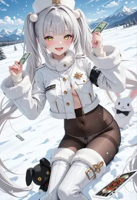 Snowy Wealthy Bunny Girl