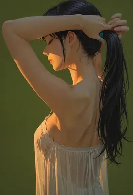 Golden Hour Ponytail Adjustment