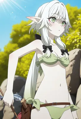 High Elf Fishing on a Sunny Day