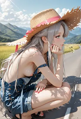 Summer Solitude in the Countryside