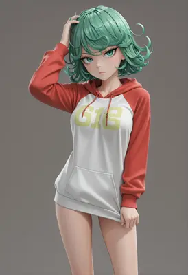 Tatsumaki Casual Hoodie Style