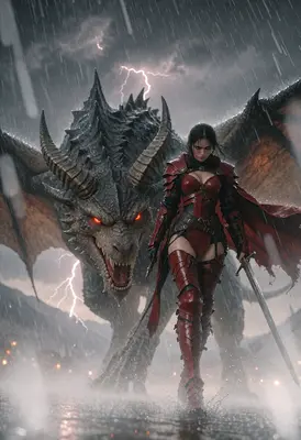 Dragon Knight in the Storm