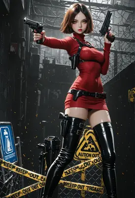 Armed Agent in the Urban Wasteland