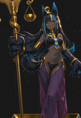 Anubis Inspired Goddess of Justice