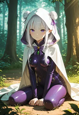 Elf Maiden in the Forest