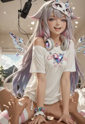 Vibrant VTuber Streamer Aesthetic