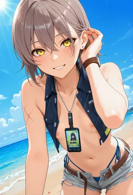 Sunny Beach Day With A Smile