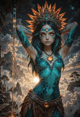 Celestial Guardian of the Sky Peaks