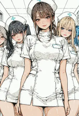 A Lineup of Charming Anime Nurses