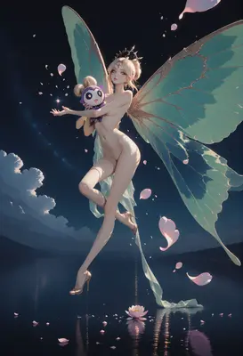 Ethereal Fairy with Magical Companion