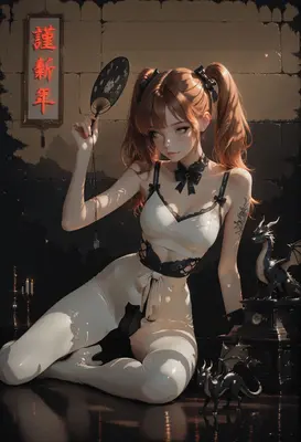 New Year Dragon Maiden