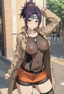 Anko Mitarashi Casual Urban Stroll