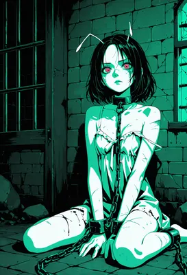 Captive Spirit in the Dark Cell
