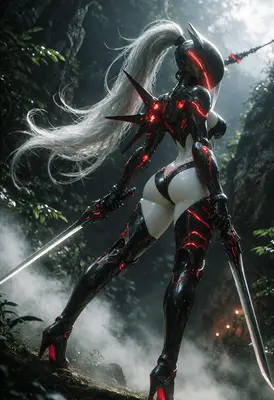 Cybernetic Warrior in the Mist