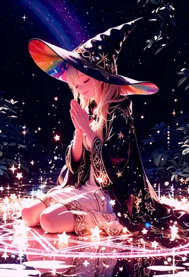 Starlight Prayer of the Celestial Witch